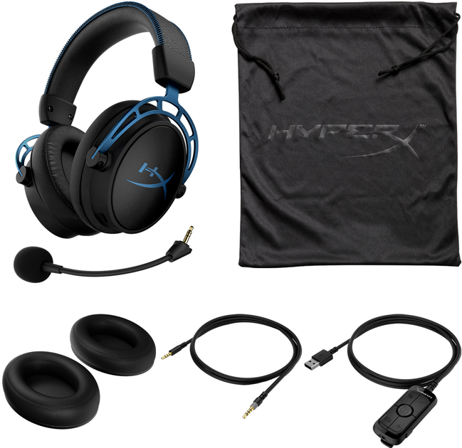 Навушники HyperX Cloud Alpha S (HX-HSCAS-BL/WW / 4P5L3AA) - зображення 7