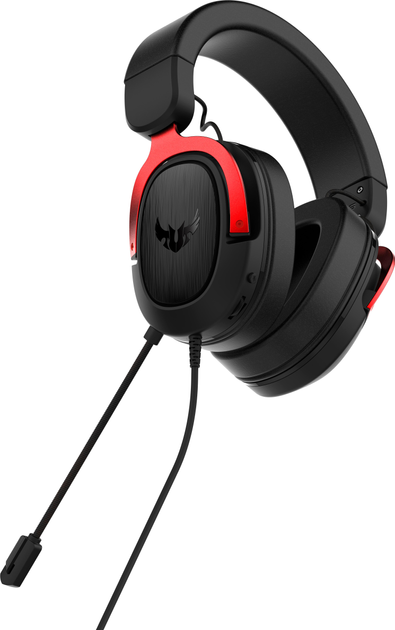 Słuchawki Asus TUF Gaming H3 Red (90YH02AR-B1UA00) - obraz 2