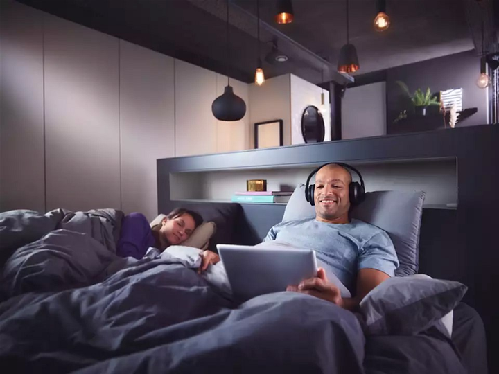 Навушники Philips TAH6206 Over-ear Wireless for TV (TAH6206BK/00) - зображення 7
