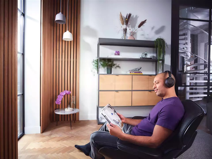 Навушники Philips TAH6206 Over-ear Wireless for TV (TAH6206BK/00) - зображення 9