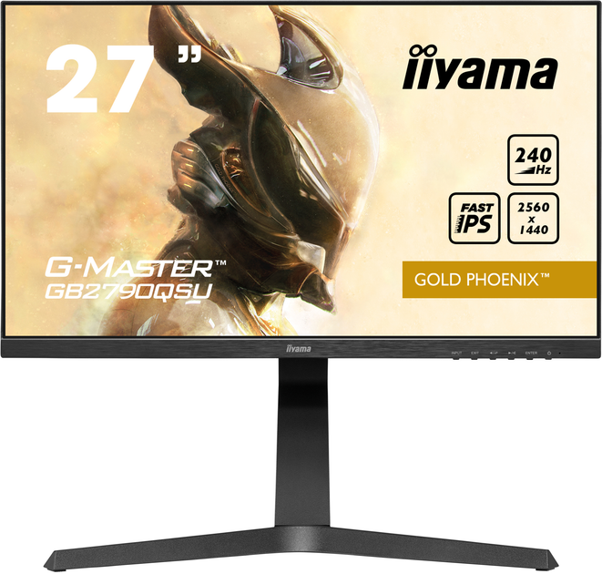Monitor 27" iiyama G-Master GB2790QSU-B1 / Fast IPS 1ms / 2K / 240Hz / Adaptive Sync - obraz 1