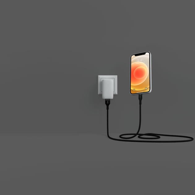 Kabel Belkin W OPLECIE SILIKONOWYM USB-A do Lightning 1m Czarny (CAA010bt1MBK) - obraz 13