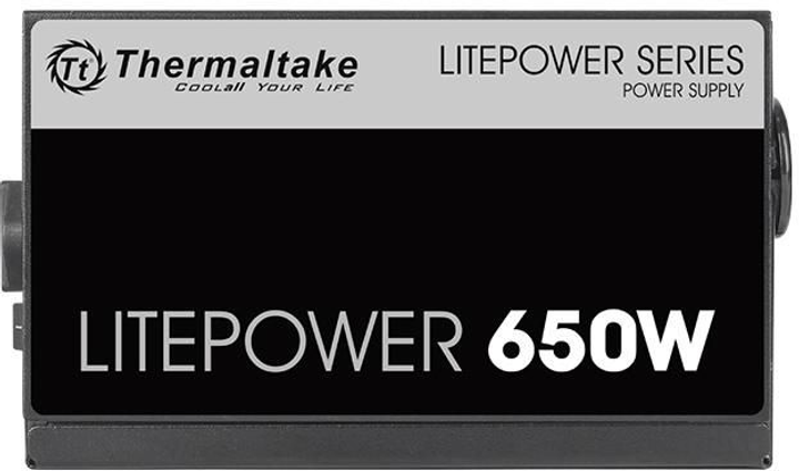 Zasilacz Thermaltake Litepower 650W (PS-LTP-0650NPCNEU-2) - obraz 3