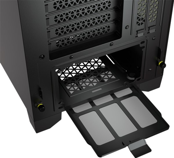 Корпус Corsair 4000D Airflow Tempered Glass Black (CC-9011200-WW) - зображення 14