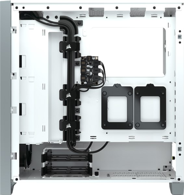 Obudowa Corsair iCUE 4000X RGB Szkło hartowane Białe (CC-9011205-WW) - obraz 8