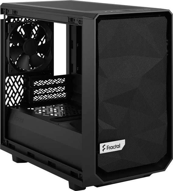 Fractal Design Meshify 2 Nano czarne Obudowa TG (FD-C-MES2N-01) - obraz 5