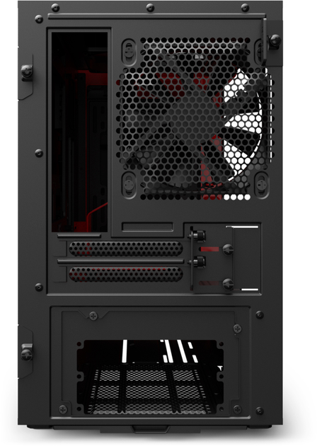 Корпус NZXT H210 Black/Red Chassis (CA-H210B-BR) - зображення 6
