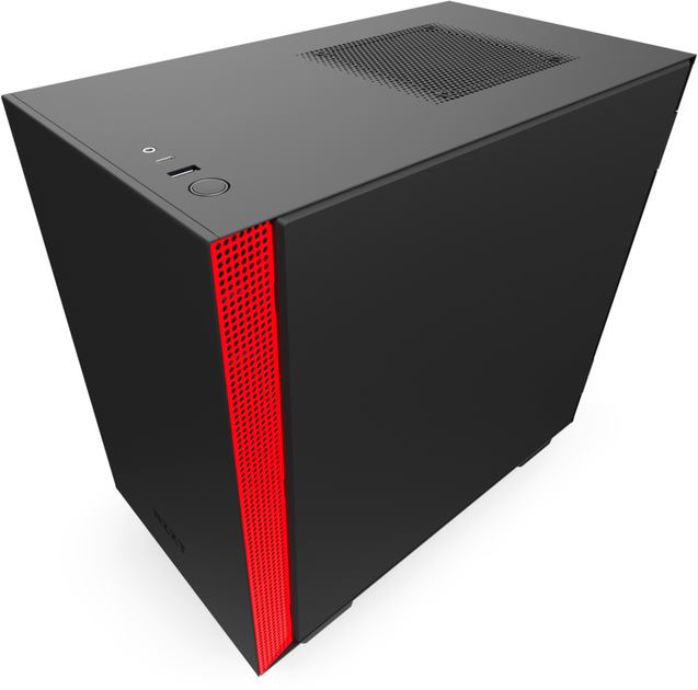 Корпус NZXT H210 Black/Red Chassis (CA-H210B-BR) - зображення 15