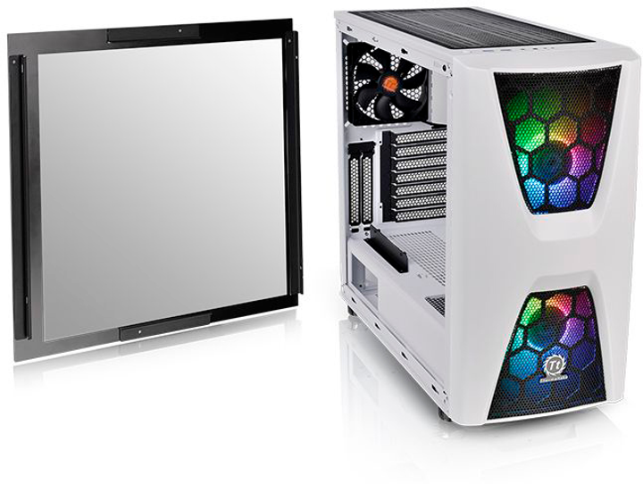 Obudowa Thermaltake Commander C34 TG Snow ARGB Edition (CA-1N5-00M6WN-00) - obraz 3