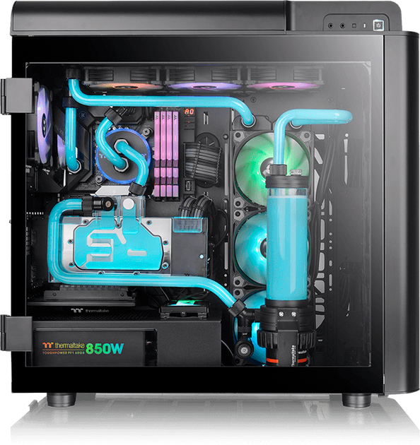 Obudowa Thermaltake Level 20 GT ARGB Black Edition (CA-1K9-00F1WN-03) - obraz 9