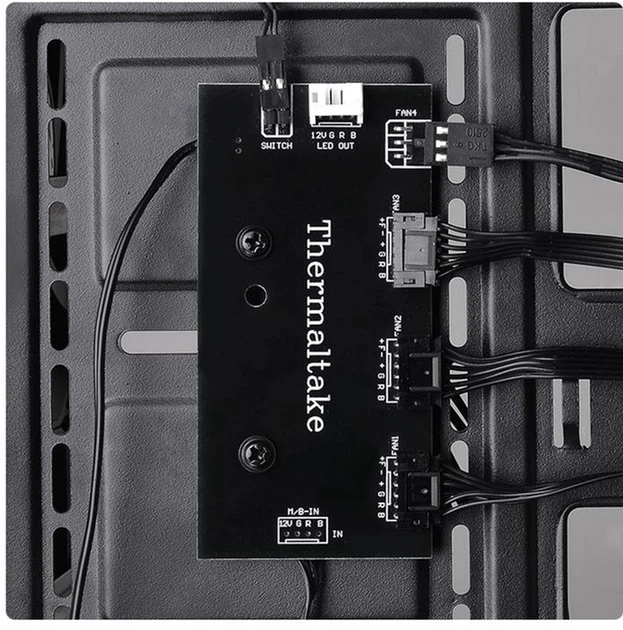 Obudowa Thermaltake V200 Tempered Glass RGB Edition Czarny (CA-1K8-00M1WN-01) - obraz 10