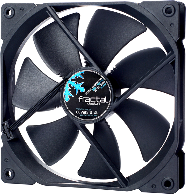 Chłodzenie Fractal Design Dynamic X2 GP-14 PWM Czarny (FD-FAN-DYN-X2-GP14-PWM-BK) - obraz 1