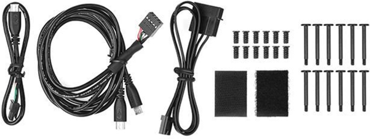 Zestaw wentylatorów Thermaltake Riing Plus 12 RGB Radiator Fan TT Premium Edition (zestaw 5 sztuk) (CL-F054-PL12SW-A) - obraz 3