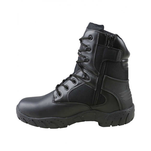 Ботинки тактические кожаные Kombat UK Tactical Pro Boots All Leather черные 44 - изображение 2
