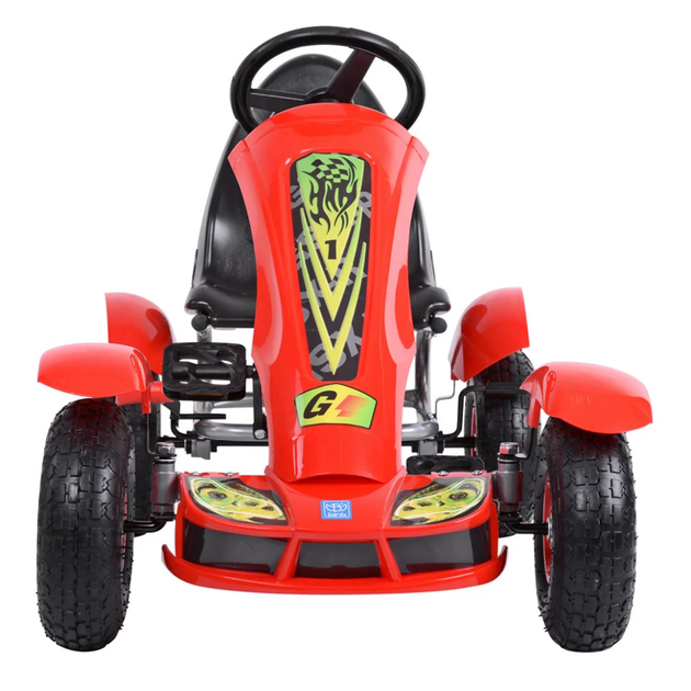 Велокарт детский Bambi kart M 1450-3 ручной тормоз - Фото 4 Велокарт детский Bambi kart M 1450-3 ручной тормоз - изображение 4