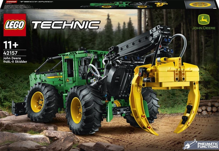 Конструктор LEGO Technic Трелювальний трактор John Deere 948L-II 1492 деталі (42157) - зображення 1