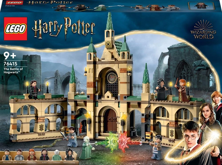 Zestaw klocków LEGO Harry Potter Bitwa o Hogwart 730 elementów (76415) - obraz 1