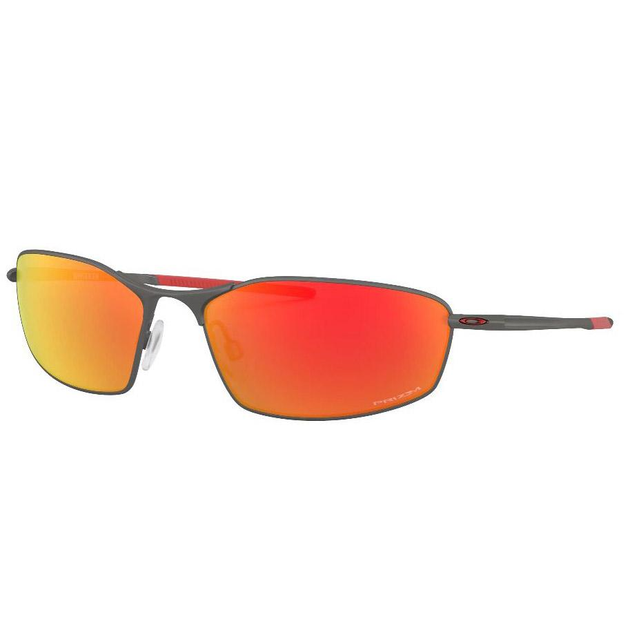 Тактические очки Oakley Whisker Matte Gunmetal Prizm Ruby (0OO4141 41410260) - изображение 1