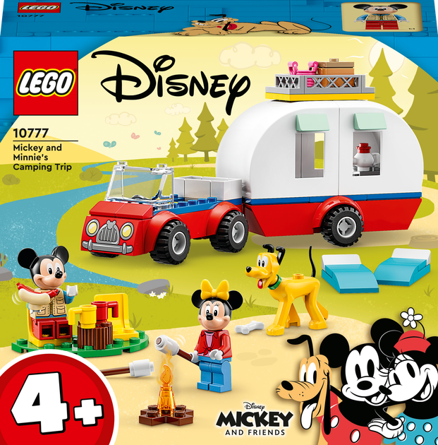 Zestaw klocków LEGO Mickey and Friends Myszka Miki i Myszka Minnie na biwaku 103 elementy (10777) - obraz 1