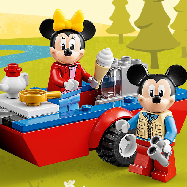 Конструктор LEGO Mickey and Friends Міккі Маус та Мінні Маус за містом 103 деталі (10777) - зображення 7