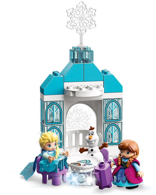 Zestaw klocków LEGO DUPLO Disney Księżniczka Lodowy zamek 59 elementów (10899) - obraz 10