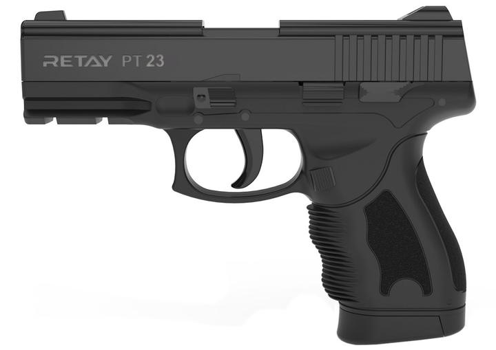 Пістолет Retay PT23 стартовий 9 мм, Black-Чорний - зображення 1