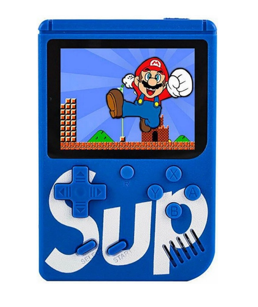 Портативна приставка консоль Sup Game Box 500 in 1 Blue - Фото 1 Портативна приставка консоль Sup Game Box 500 in 1 Blue - изображение 1