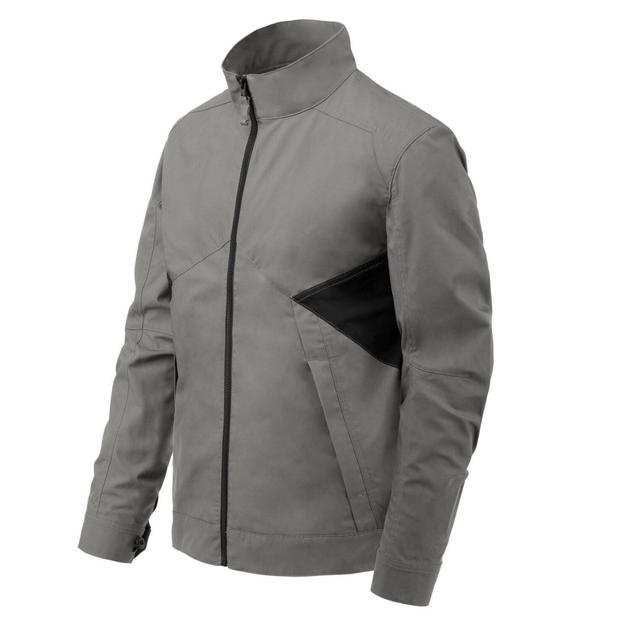 Куртка тактическая мужская GREYMAN jacket Helikon-Tex Cloud grey/Black (Светло-серый/Черный) XS-Regular - изображение 1