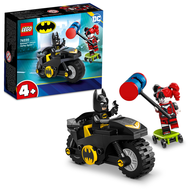 Zestaw klocków LEGO Super Heroes Batman kontra Harley Quinn 42 elementy (76220) - obraz 2