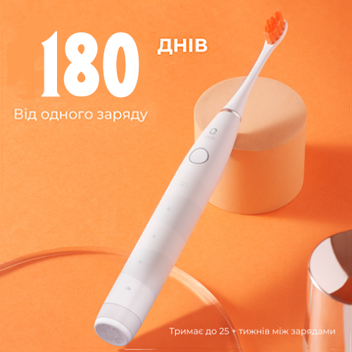 Електрична зубна щітка Oclean Flow Sonic Electric Toothbrush White (Біла) - Фото 6 Електрична зубна щітка Oclean Flow Sonic Electric Toothbrush White (Біла) - зображення 6