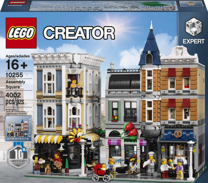 Zestaw LEGO Creator Expert Plac miejski 4002 części (10255) - obraz 1