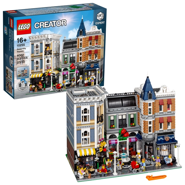 Zestaw LEGO Creator Expert Plac miejski 4002 części (10255) - obraz 2
