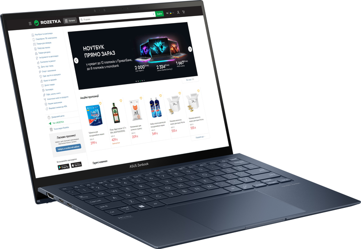 Ноутбук ASUS Zenbook S 13 OLED UX5304VA-NQ074 (90NB0Z93-M004X0) Ponder ...