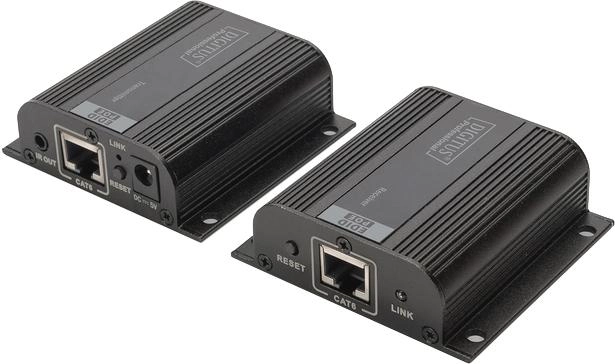 Подовжувач Digitus HDMI UTP 50 м Black (DS-55100-1) - зображення 1