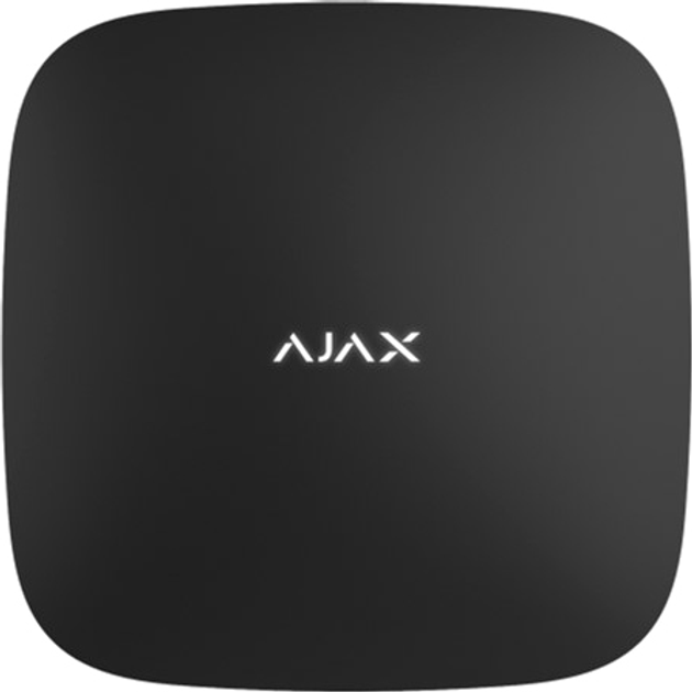 Інтелектуальна централь Ajax Hub Plus Black (GSM + Ethernet + Wi-Fi + 3G) (11790.01.BL1) - зображення 1