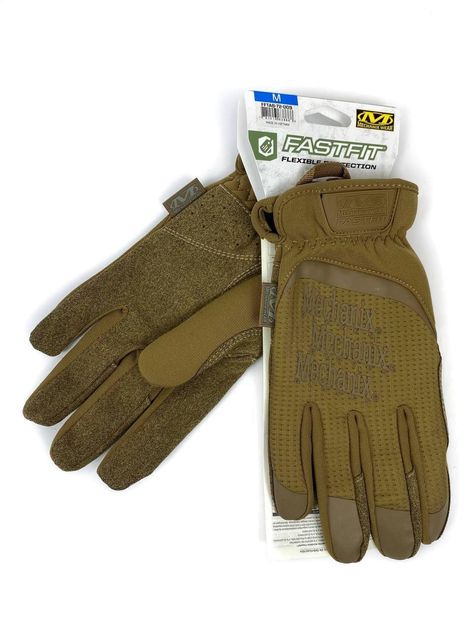 Перчатки тактические Mechanix Fastfit койот M - изображение 2