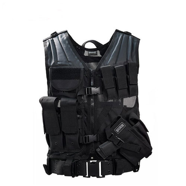 Жилет розвантаження Magnum Tactical Vest Black - зображення 1
