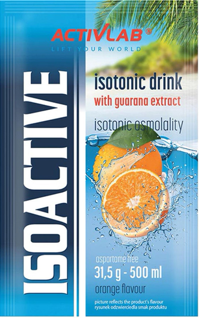 Ізотонік ActivLab Isoactive 31.5 г Апельсин (5907368844077) - зображення 1