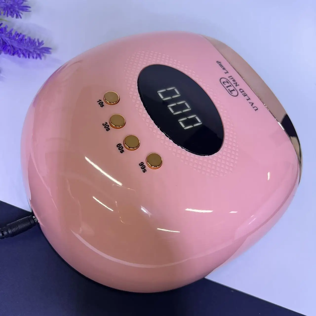 Лампа UV/LED для манікюру T12 рожева 158 вт - зображення 4
