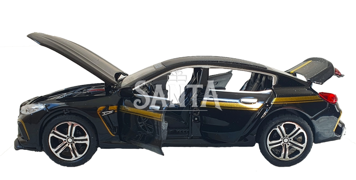 Игрушечная машинка металлическая BMW Manhart MH8 800 АвтоЕксперт БМВ, черный, звук, свет, иннерция, откр. двери, капот, багажник, 15*7*5 см (TK-3054) - Фото 8 Игрушечная машинка металлическая BMW Manhart MH8 800 АвтоЕксперт БМВ, черный, звук, свет, иннерция, откр. двери, капот, багажник, 15*7*5 см (TK-3054) - изображение 8