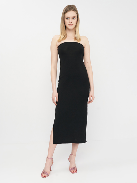 Сукня міді жіноча Vero Moda XAZ366968JQGO M Чорна з сріблястим від Rozetka на платформі USKIDKA Акція на Сукня міді жіноча Vero Moda XAZ366968JQGO M Чорна з сріблястим від Rozetka