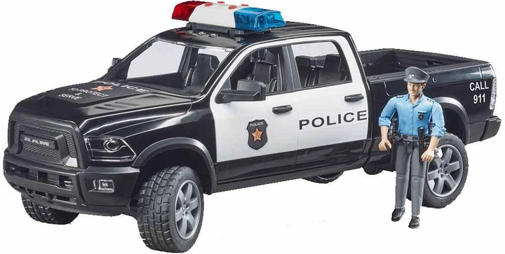 Zestaw do gry Bruder Police pickup Wrangler z policjantem (254043871) - obraz 1