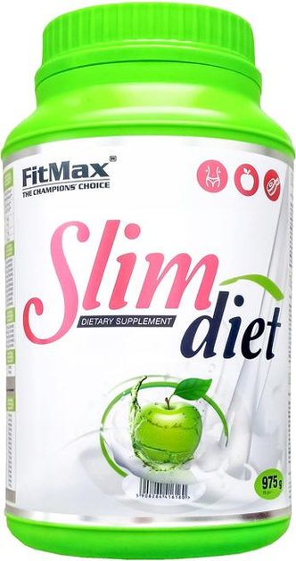 Протеїн FitMax SLIM DIET WPC 975 г Яблуко (1000000000135) - зображення 1