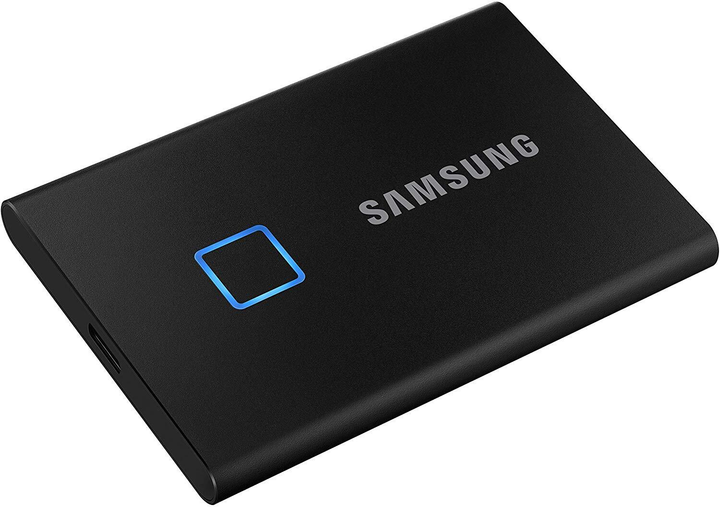 Dysk SSD Samsung Portable T7 TOUCH 1TB USB 3.2 Type-C Czarny (MU-PC1T0K/WW) External - obraz 4