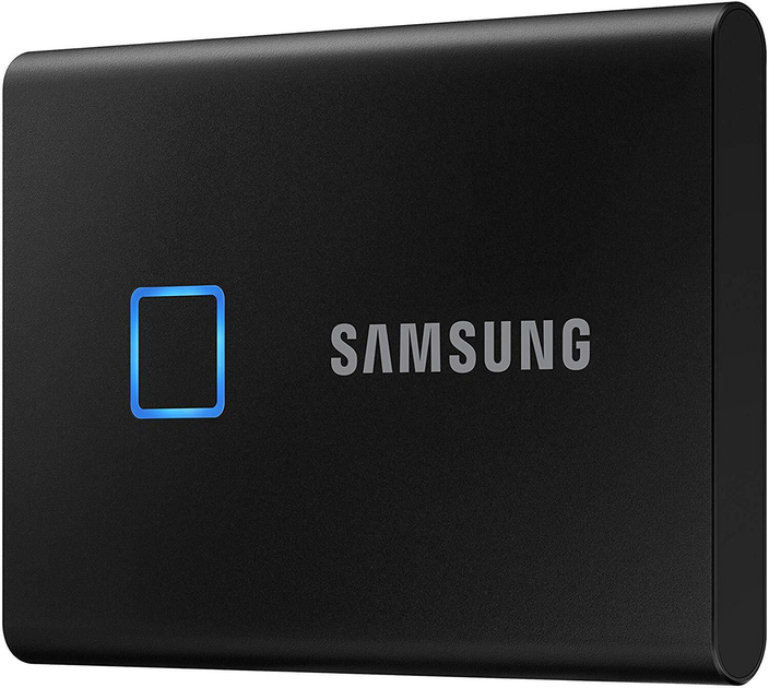Dysk SSD Samsung Portable T7 TOUCH 500 GB USB 3.2 Type-C Czarny (MU-PC500K/WW) External - obraz 2