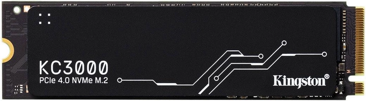 Dysk SSD Kingston KC3000 4TB M.2 2280 NVMe PCIe Gen 4.0 x4 3D TLC NAND (SKC3000D/4096G) - obraz 1