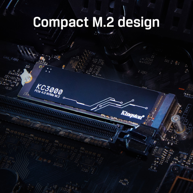 Dysk SSD Kingston KC3000 512 GB M.2 2280 NVMe PCIe Gen 4.0 x4 3D TLC NAND (SKC3000S/512G) - obraz 7