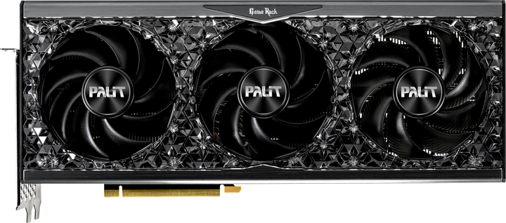 Palit PCI-Ex GeForce RTX 4080 GameRock 16 GB GDDR6X (256bit) (2505/22400) (1 x HDMI, 3 x DisplayPort) (NED4080019T2-1030G) - obraz 2