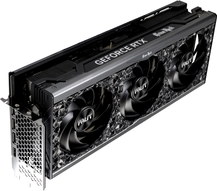 Palit PCI-Ex GeForce RTX 4090 GameRock OC 24GB GDDR6X (384bit) (2610/21000) (1 x HDMI, 3 x DisplayPort) (NED4090S19SB-1020G) - obraz 4