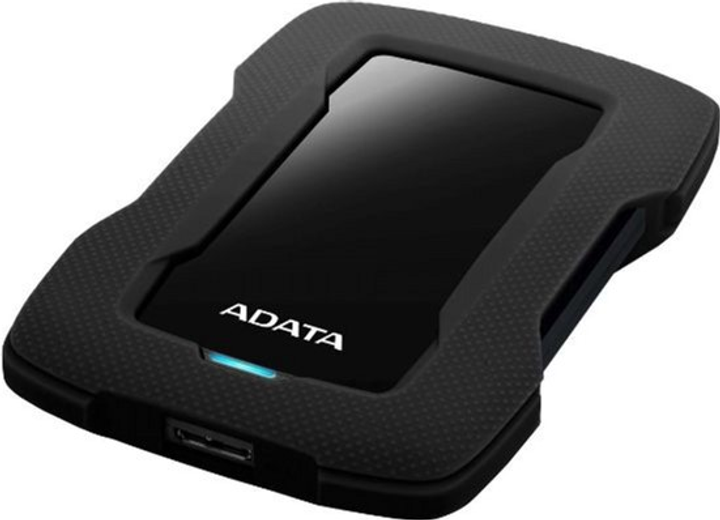 Dysk twardy ADATA Durable HD330 1TB AHD330-1TU31-CBK 2.5" USB 3.1 Zewnętrzny Czarny - obraz 3